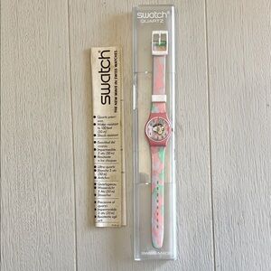 Swatch Lady LP106 CAMOUFLAGE 1988 Watch